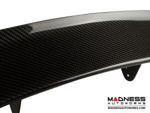 FIAT 500 Rear Roof Spoiler - Assetto Corse Style - Carbon Fiber